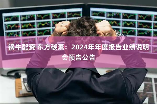 锅牛配资 东方碳素：2024年年度报告业绩说明会预告公告